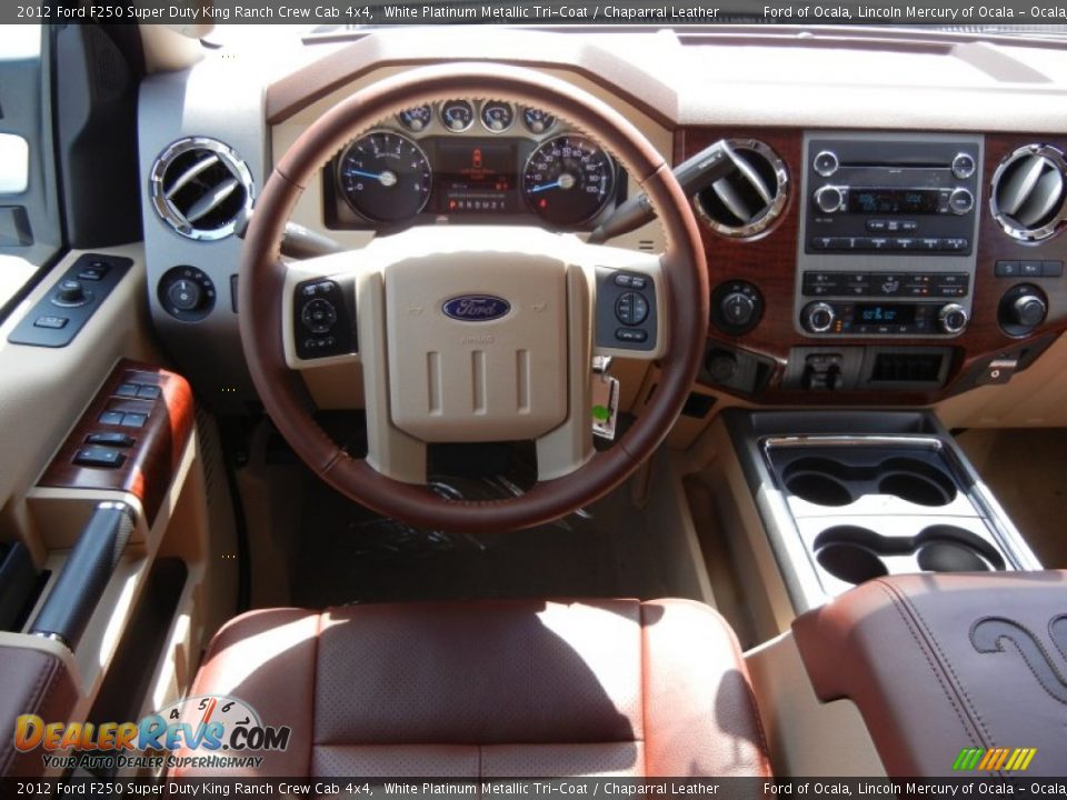 Dashboard of 2012 Ford F250 Super Duty King Ranch Crew Cab 4x4 Photo #7