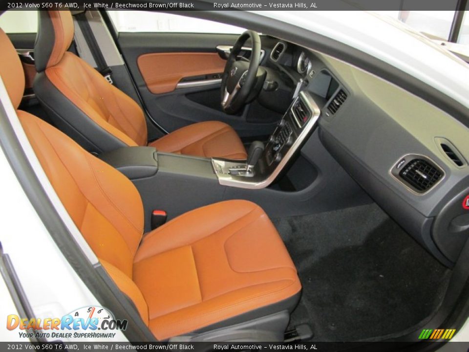 Beechwood Brown/Off Black Interior - 2012 Volvo S60 T6 AWD Photo #10