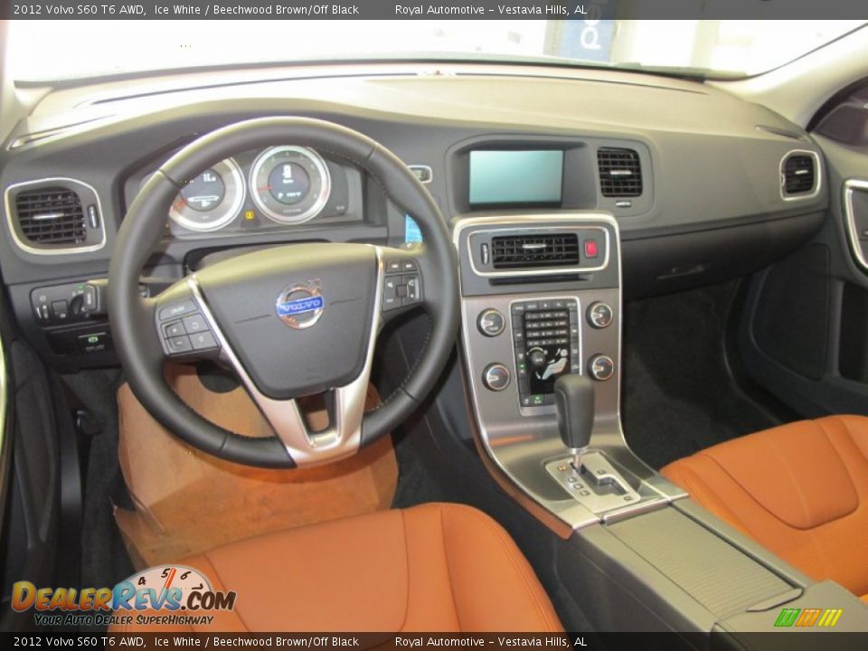 Beechwood Brown/Off Black Interior - 2012 Volvo S60 T6 AWD Photo #12