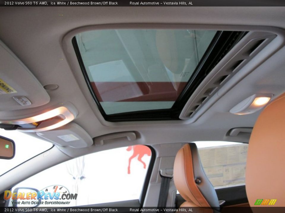 Sunroof of 2012 Volvo S60 T6 AWD Photo #18