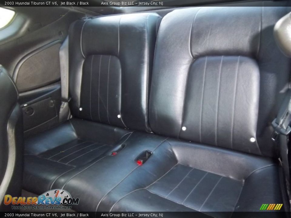Black Interior 2003 Hyundai Tiburon Gt V6 Photo 13
