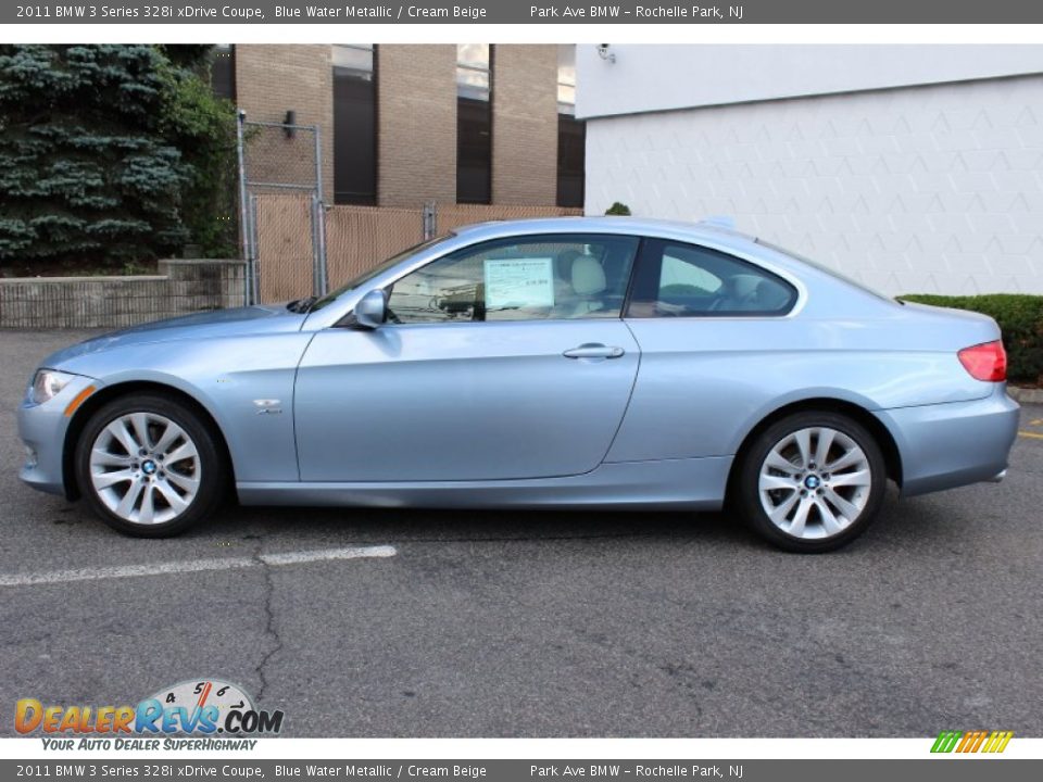 Blue water metallic bmw #1