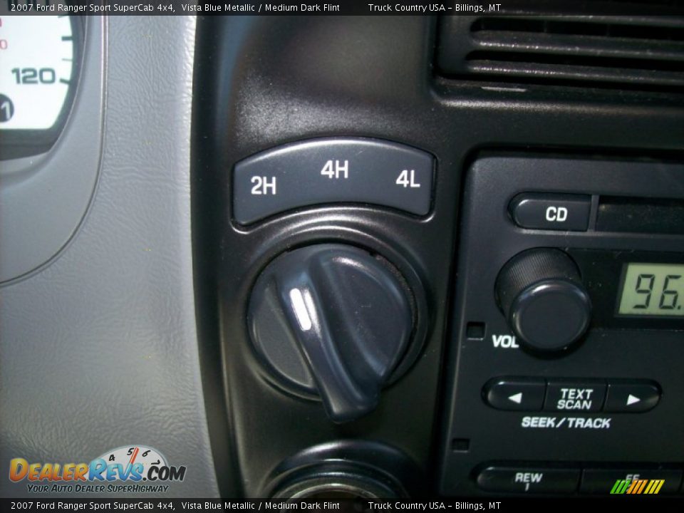 Controls of 2007 Ford Ranger Sport SuperCab 4x4 Photo #14