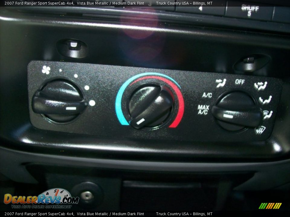 Controls of 2007 Ford Ranger Sport SuperCab 4x4 Photo #16