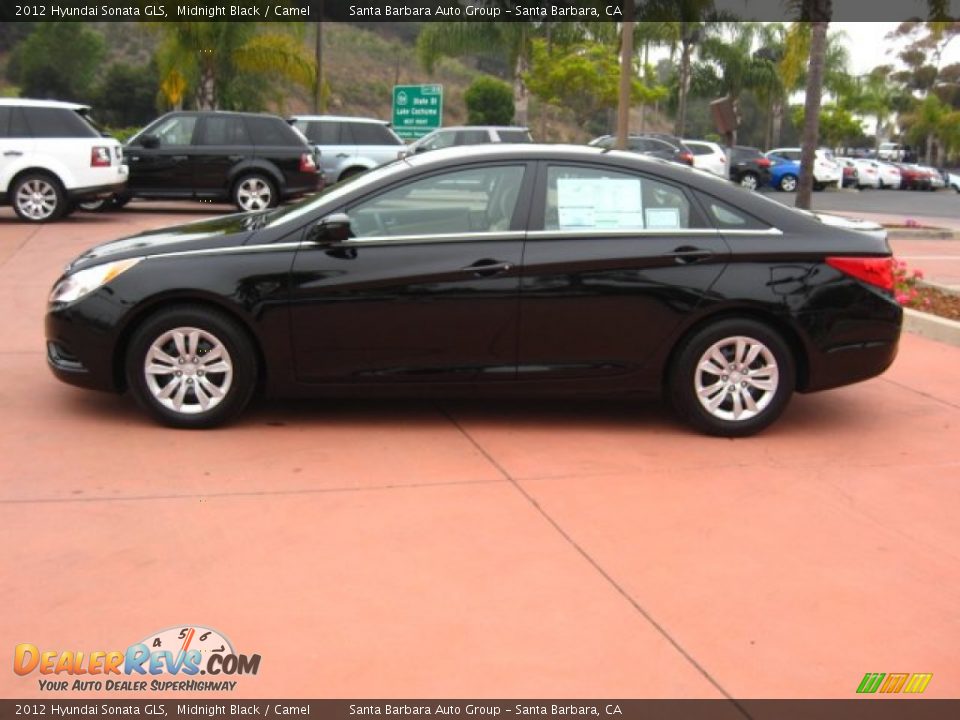 Midnight Black 2012 Hyundai Sonata GLS Photo #2