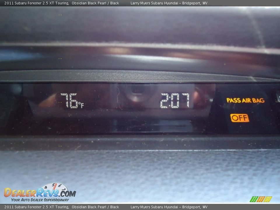 2011 Subaru Forester 2.5 XT Touring Obsidian Black Pearl / Black Photo #17