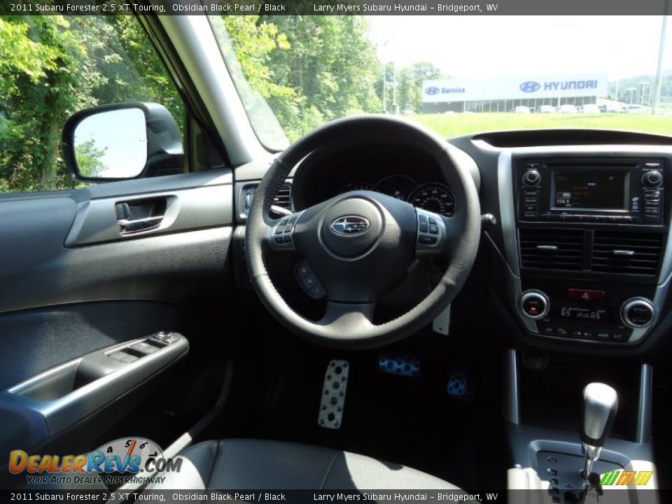 2011 Subaru Forester 2.5 XT Touring Obsidian Black Pearl / Black Photo #24