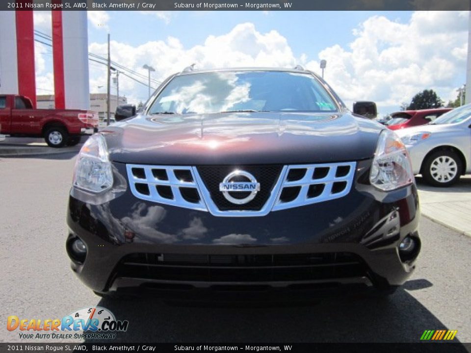 2011 Nissan Rogue SL AWD Black Amethyst / Gray Photo #2