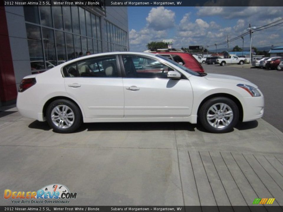 Winter Frost White 2012 Nissan Altima 2.5 SL Photo #7