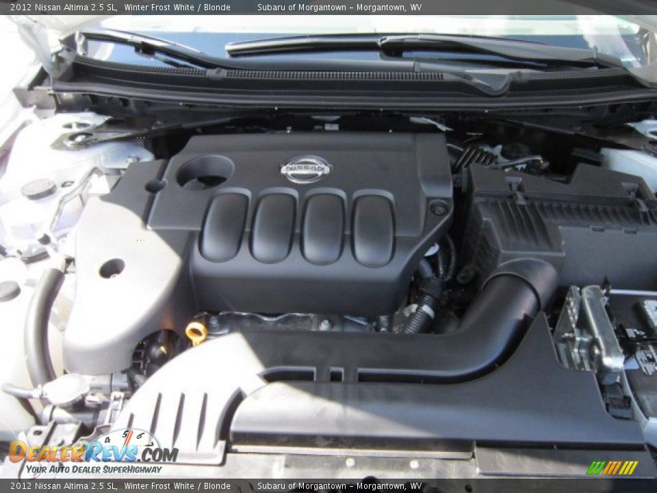 2012 Nissan Altima 2.5 SL 2.5 Liter DOHC 16-Valve CVTCS 4 Cylinder Engine Photo #17