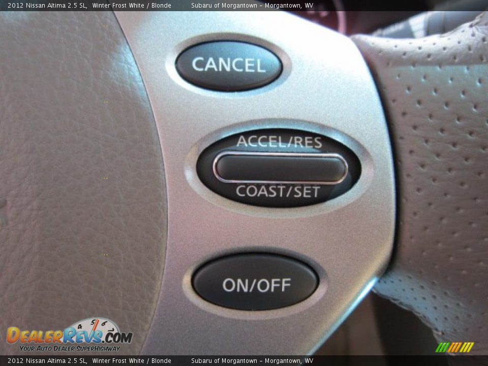 Controls of 2012 Nissan Altima 2.5 SL Photo #18