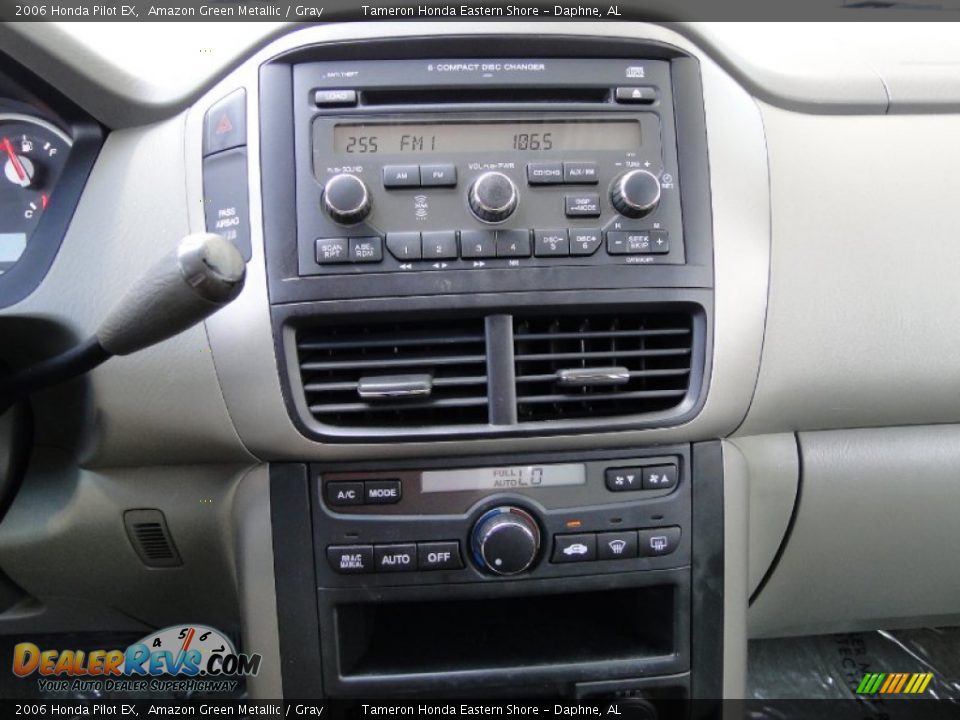 2006 Honda Pilot EX Amazon Green Metallic / Gray Photo #26