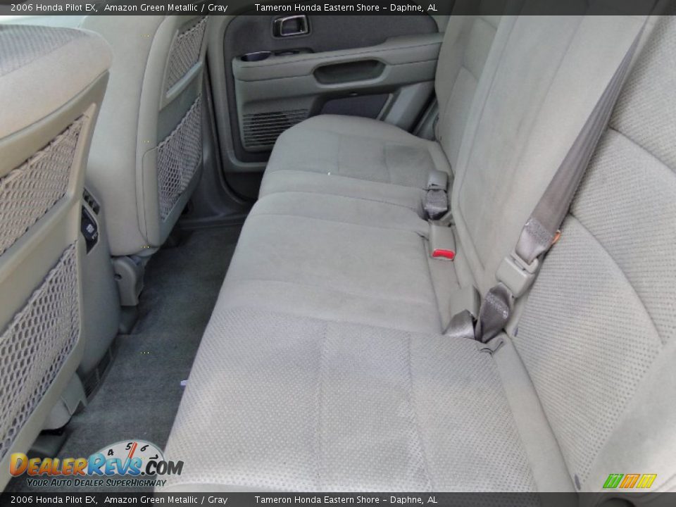 2006 Honda Pilot EX Amazon Green Metallic / Gray Photo #31