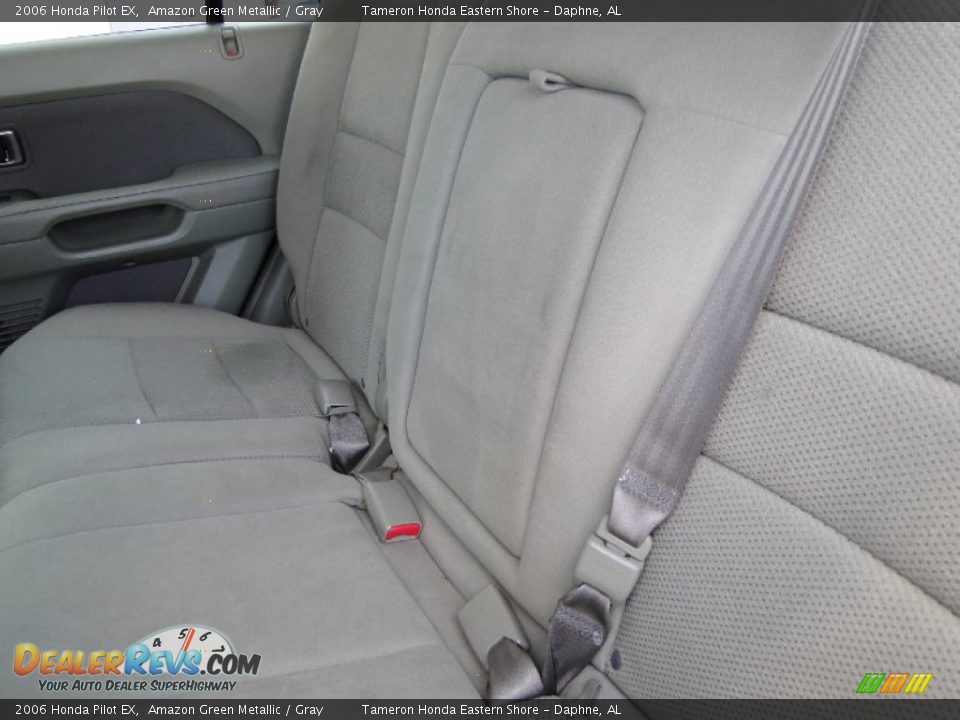 2006 Honda Pilot EX Amazon Green Metallic / Gray Photo #32