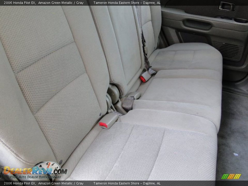 2006 Honda Pilot EX Amazon Green Metallic / Gray Photo #34