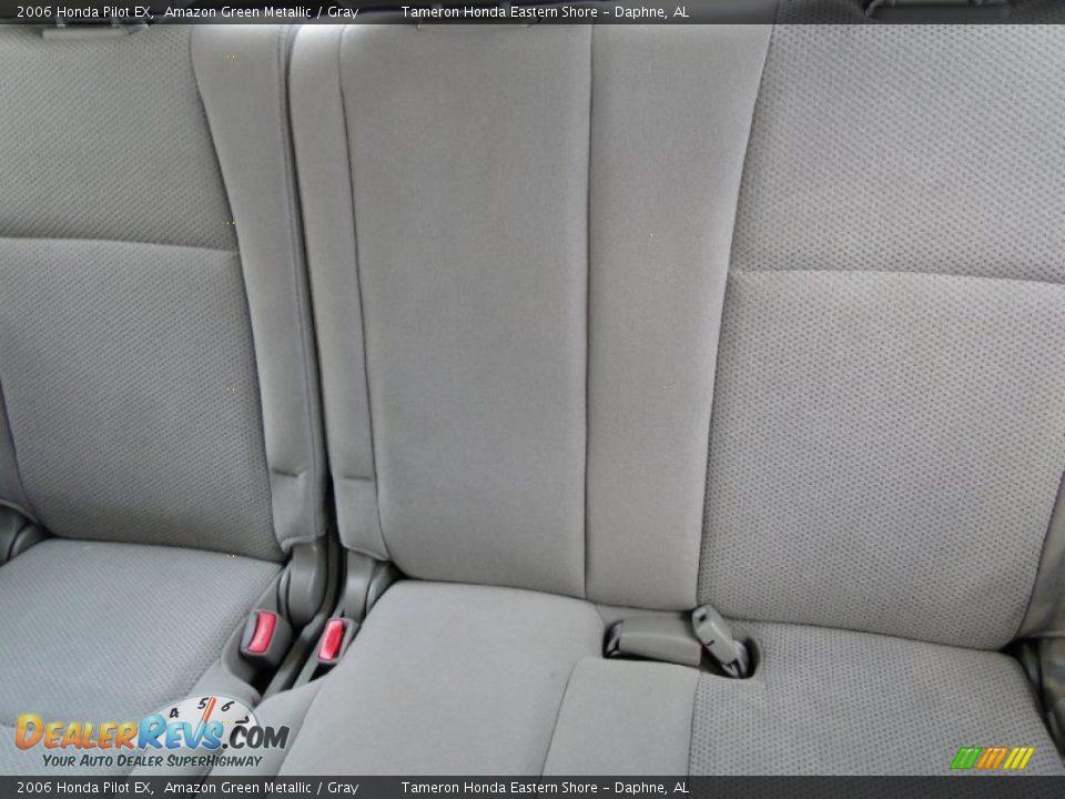 2006 Honda Pilot EX Amazon Green Metallic / Gray Photo #36