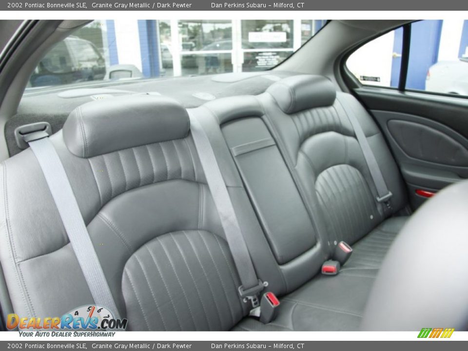 Dark Pewter Interior - 2002 Pontiac Bonneville SLE Photo #6