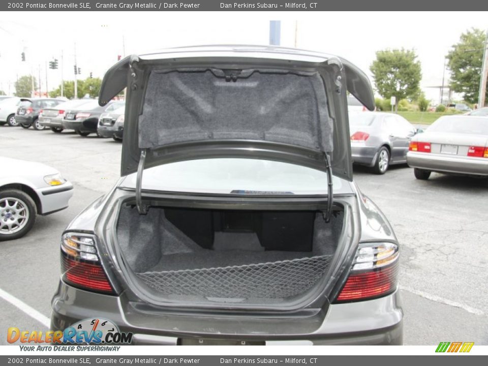 2002 Pontiac Bonneville SLE Granite Gray Metallic / Dark Pewter Photo #9