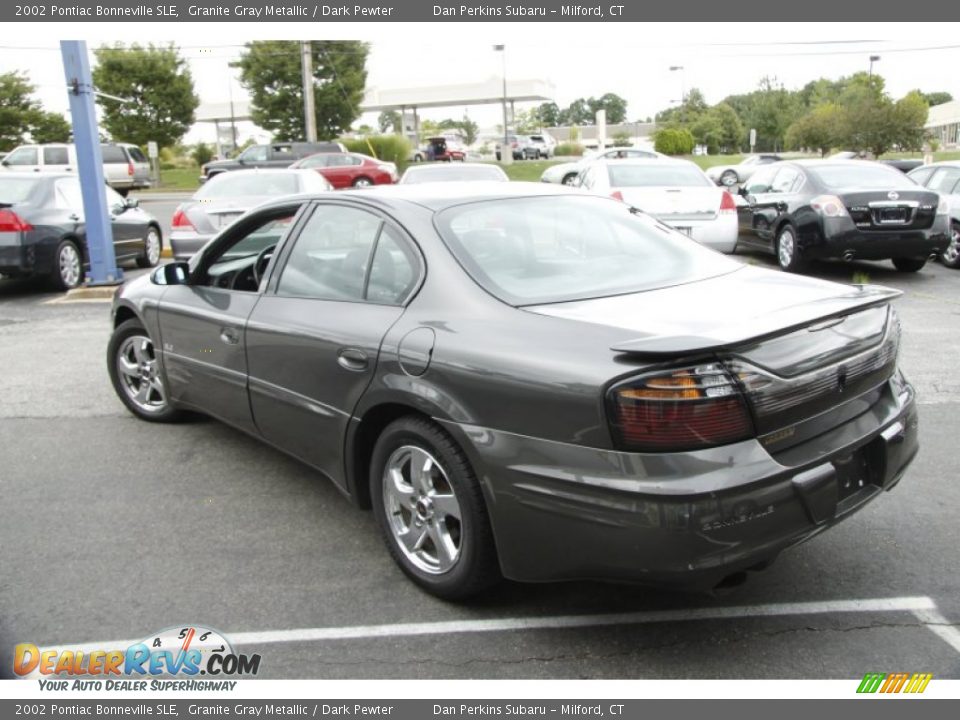 2002 Pontiac Bonneville SLE Granite Gray Metallic / Dark Pewter Photo #10