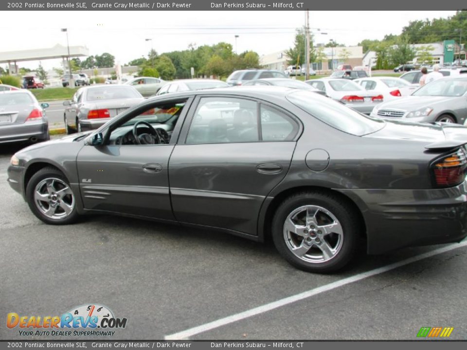 2002 Pontiac Bonneville SLE Granite Gray Metallic / Dark Pewter Photo #11