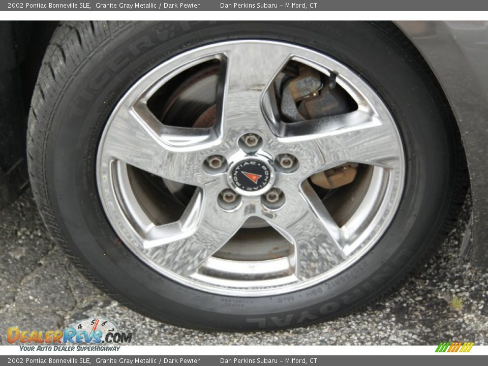 2002 Pontiac Bonneville SLE Granite Gray Metallic / Dark Pewter Photo #18
