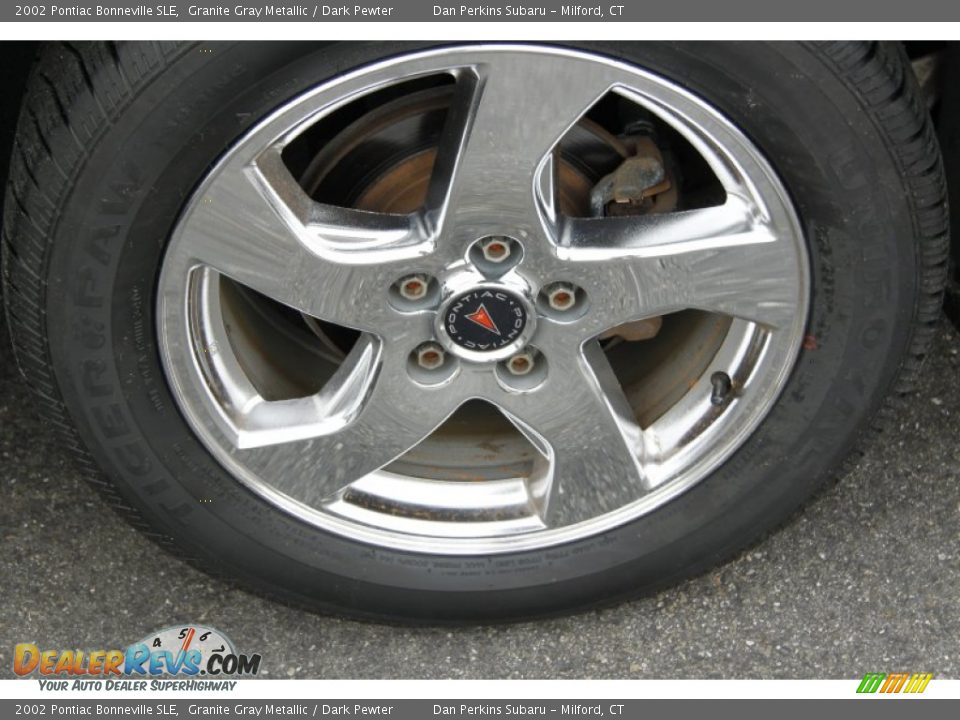 2002 Pontiac Bonneville SLE Granite Gray Metallic / Dark Pewter Photo #19