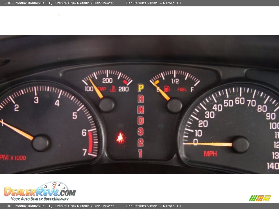 2002 Pontiac Bonneville SLE Gauges Photo #25