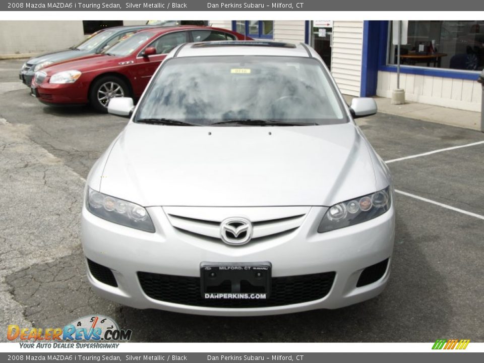 2008 Mazda MAZDA6 i Touring Sedan Silver Metallic / Black Photo #2