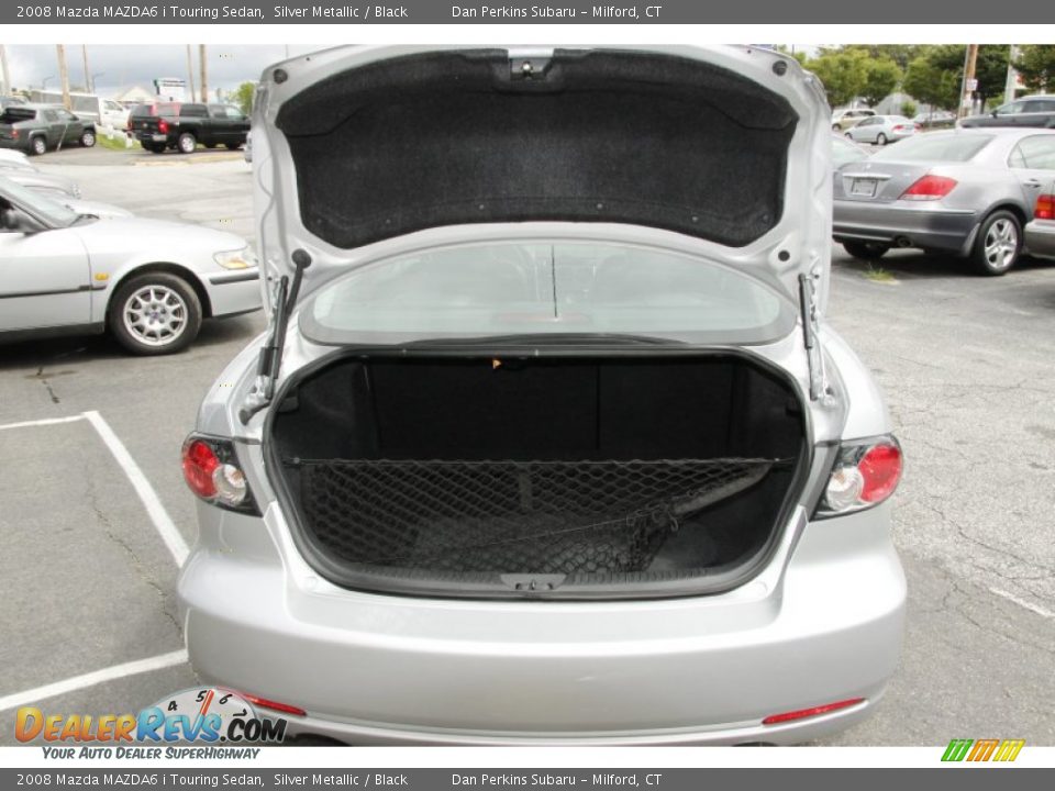 2008 Mazda MAZDA6 i Touring Sedan Silver Metallic / Black Photo #7