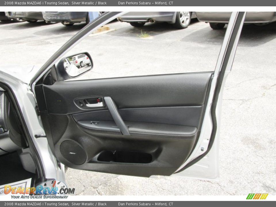 2008 Mazda MAZDA6 i Touring Sedan Silver Metallic / Black Photo #19