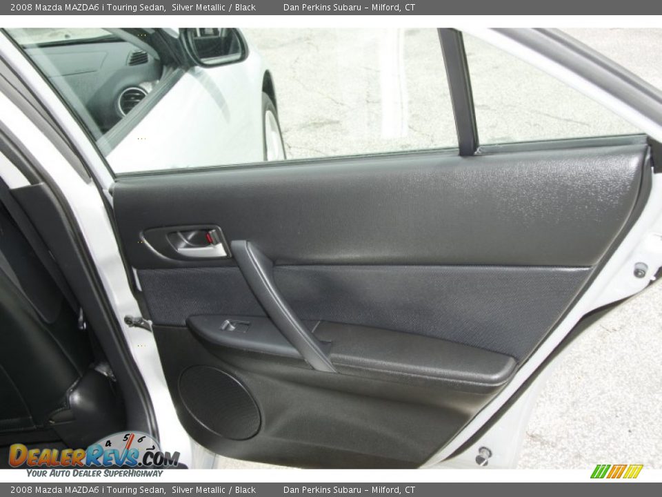 2008 Mazda MAZDA6 i Touring Sedan Silver Metallic / Black Photo #20