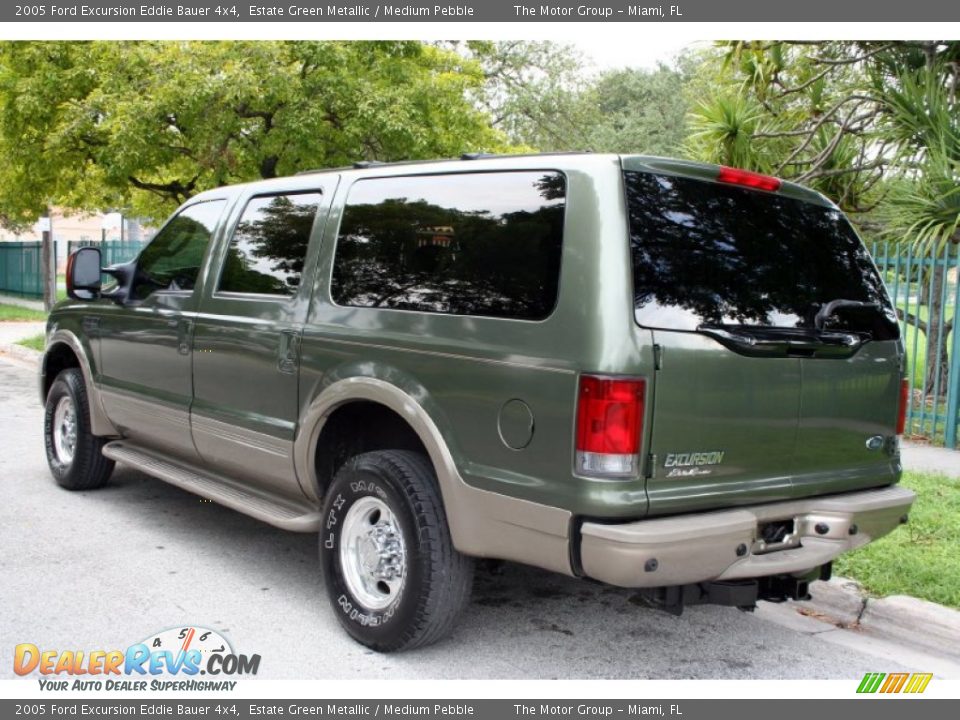 Estate Green Metallic 2005 Ford Excursion Eddie Bauer 4x4 Photo #7