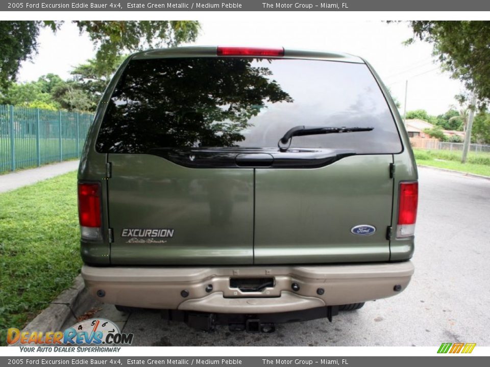 Estate Green Metallic 2005 Ford Excursion Eddie Bauer 4x4 Photo #18