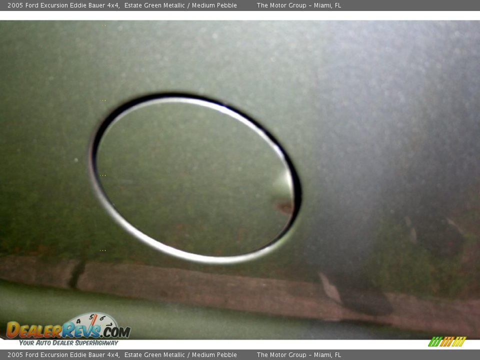 2005 Ford Excursion Eddie Bauer 4x4 Estate Green Metallic / Medium Pebble Photo #29