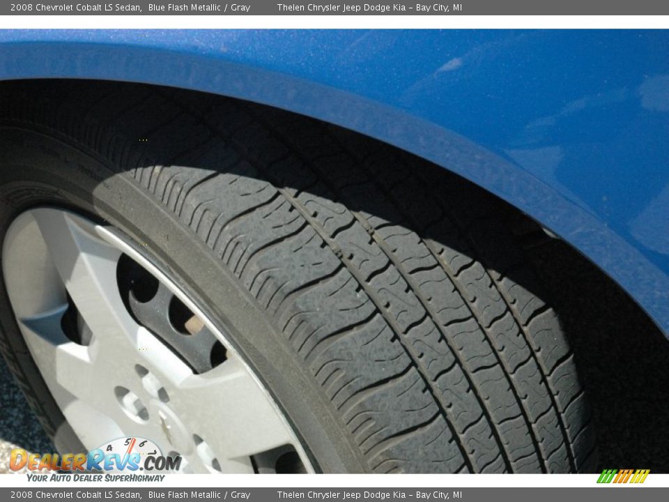 2008 Chevrolet Cobalt LS Sedan Blue Flash Metallic / Gray Photo #11