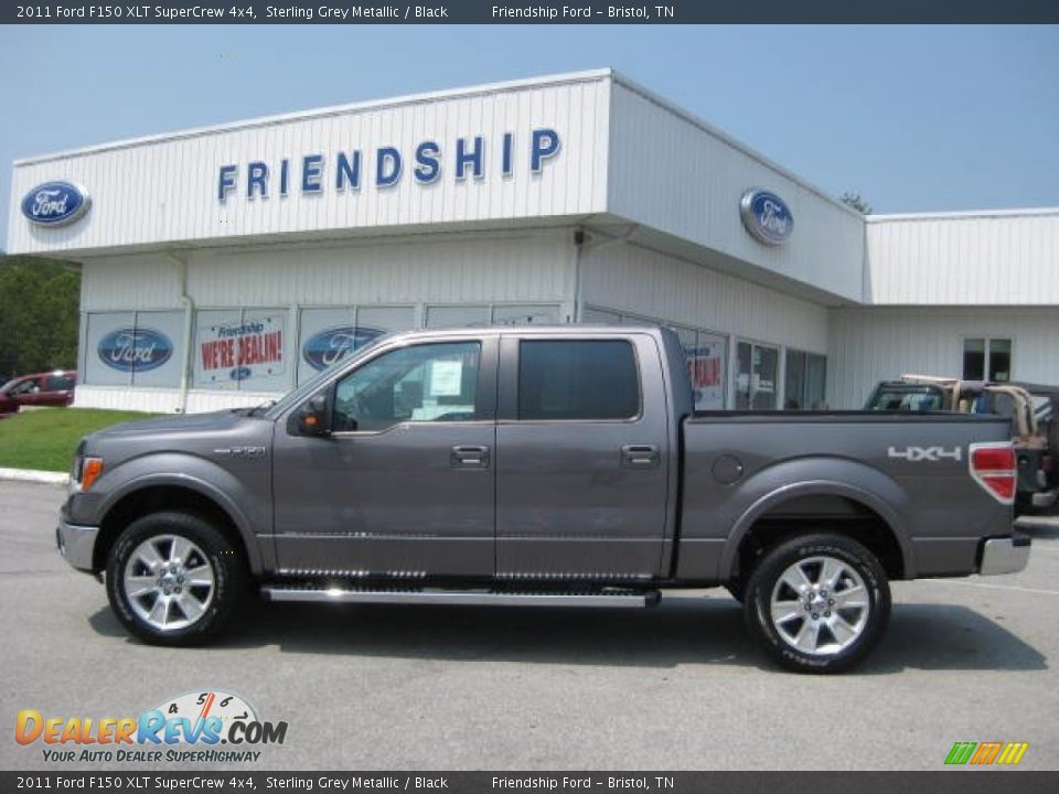 2011 Ford F150 XLT SuperCrew 4x4 Sterling Grey Metallic / Black Photo #1