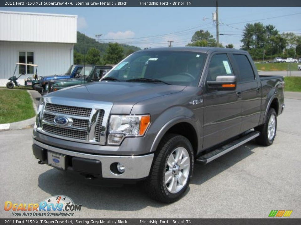 2011 Ford F150 XLT SuperCrew 4x4 Sterling Grey Metallic / Black Photo #2