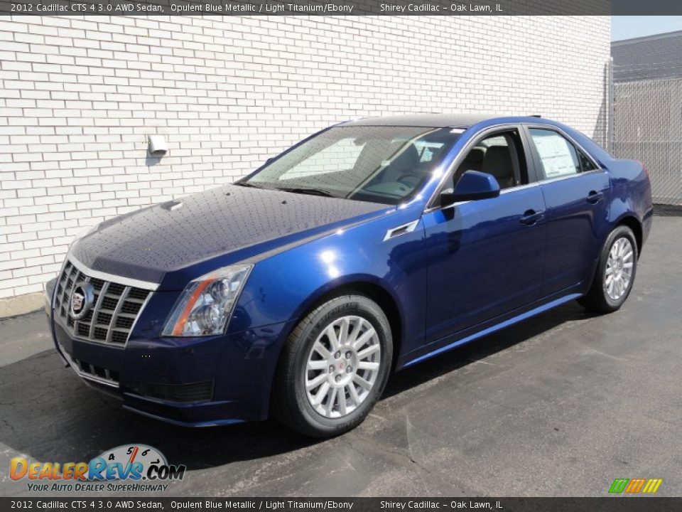Front 3/4 View of 2012 Cadillac CTS 4 3.0 AWD Sedan Photo #1