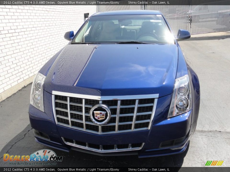 Opulent Blue Metallic 2012 Cadillac CTS 4 3.0 AWD Sedan Photo #2