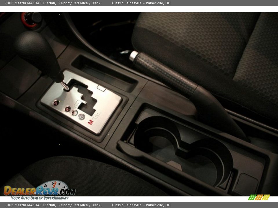 2006 Mazda MAZDA3 i Sedan Velocity Red Mica / Black Photo #15