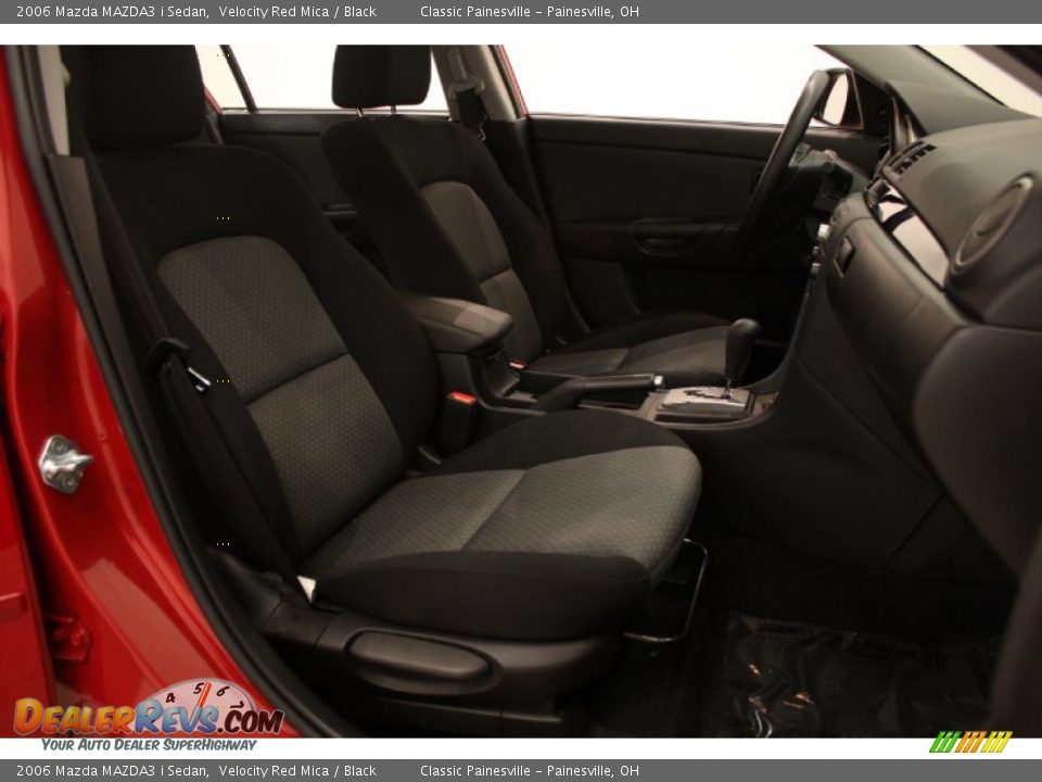 2006 Mazda MAZDA3 i Sedan Velocity Red Mica / Black Photo #17