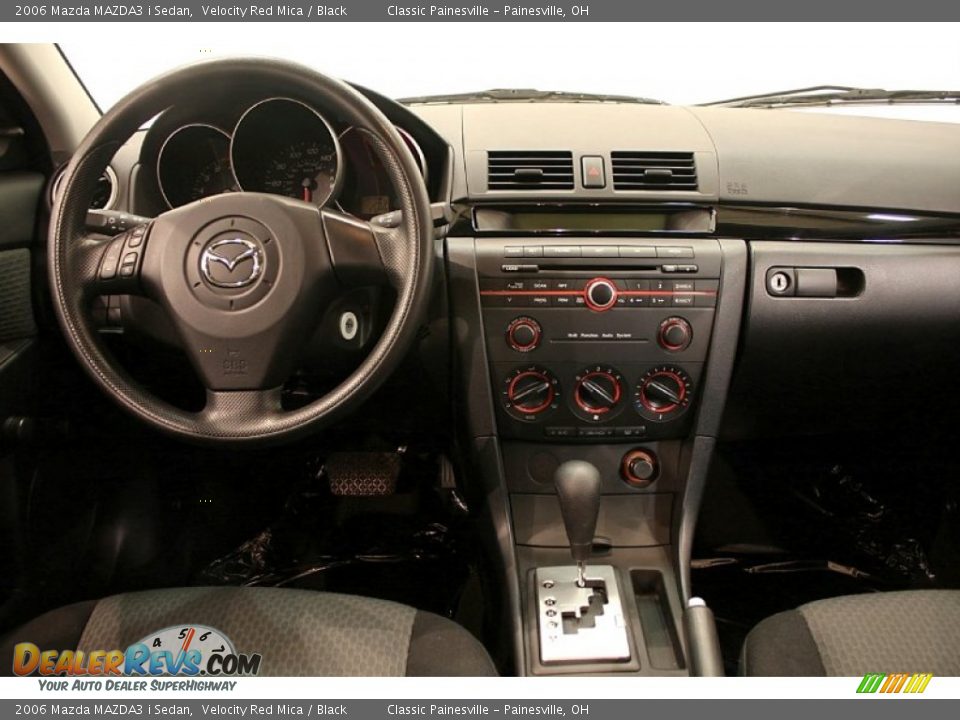 2006 Mazda MAZDA3 i Sedan Velocity Red Mica / Black Photo #20