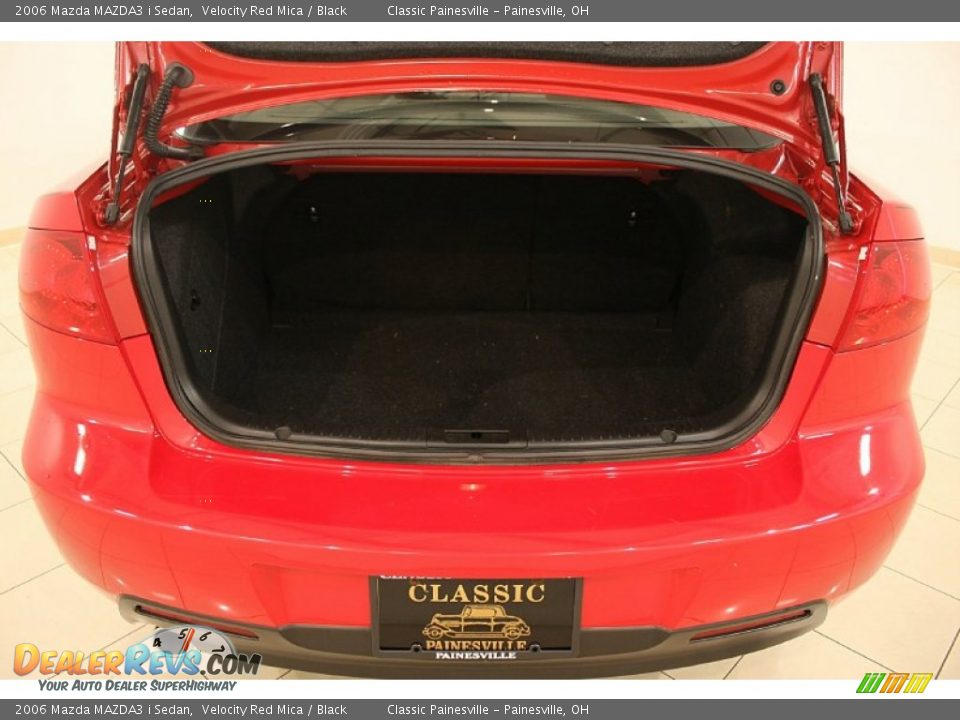 2006 Mazda MAZDA3 i Sedan Velocity Red Mica / Black Photo #21