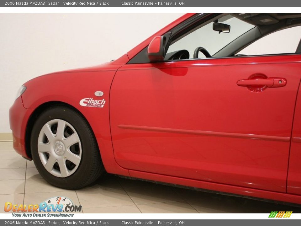 2006 Mazda MAZDA3 i Sedan Velocity Red Mica / Black Photo #23