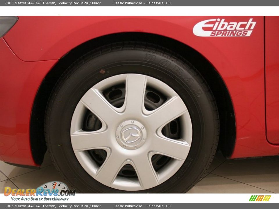 2006 Mazda MAZDA3 i Sedan Velocity Red Mica / Black Photo #24