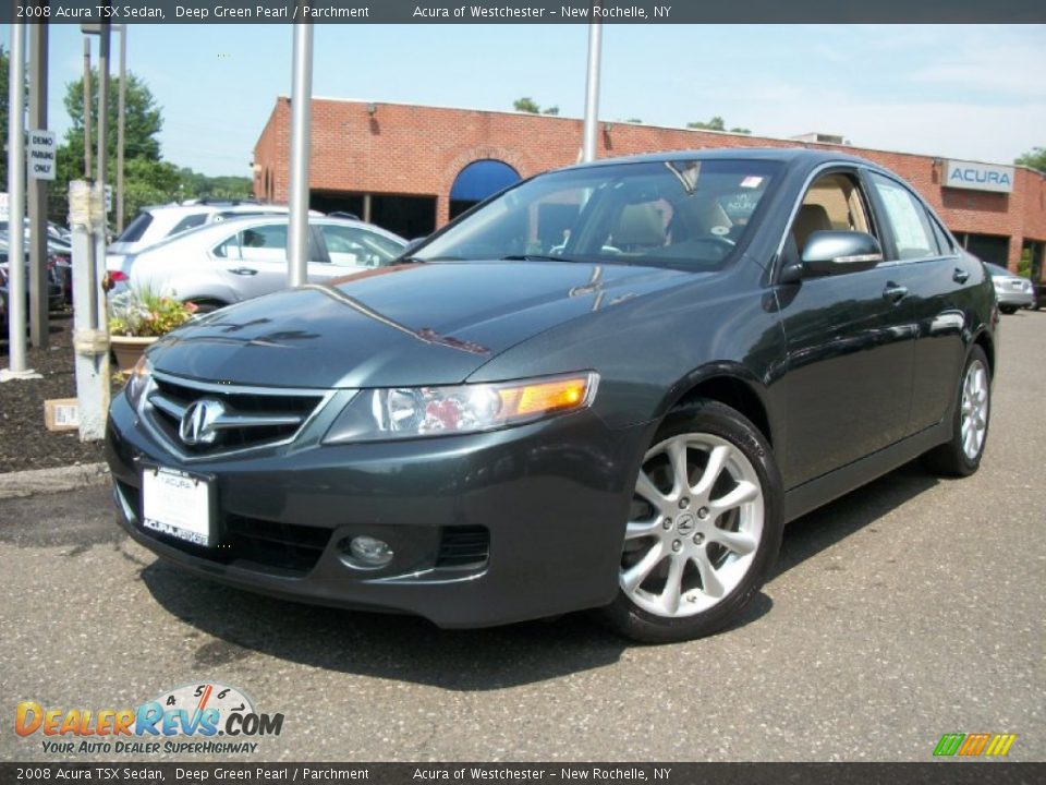 Front 3/4 View of 2008 Acura TSX Sedan Photo #1