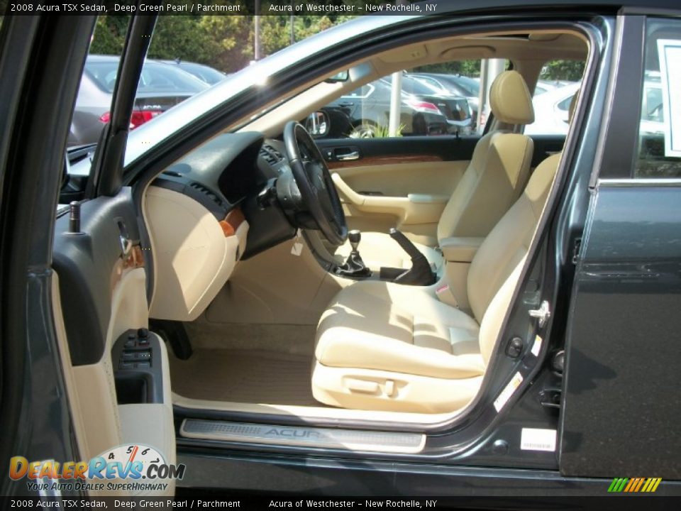 Parchment Interior - 2008 Acura TSX Sedan Photo #12
