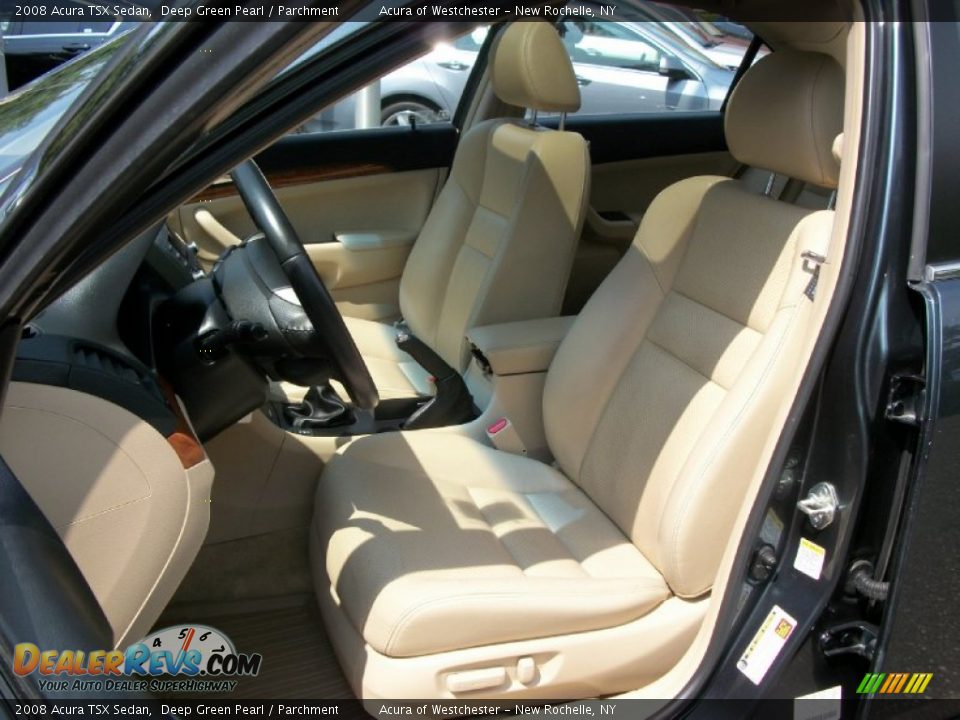 Parchment Interior - 2008 Acura TSX Sedan Photo #13