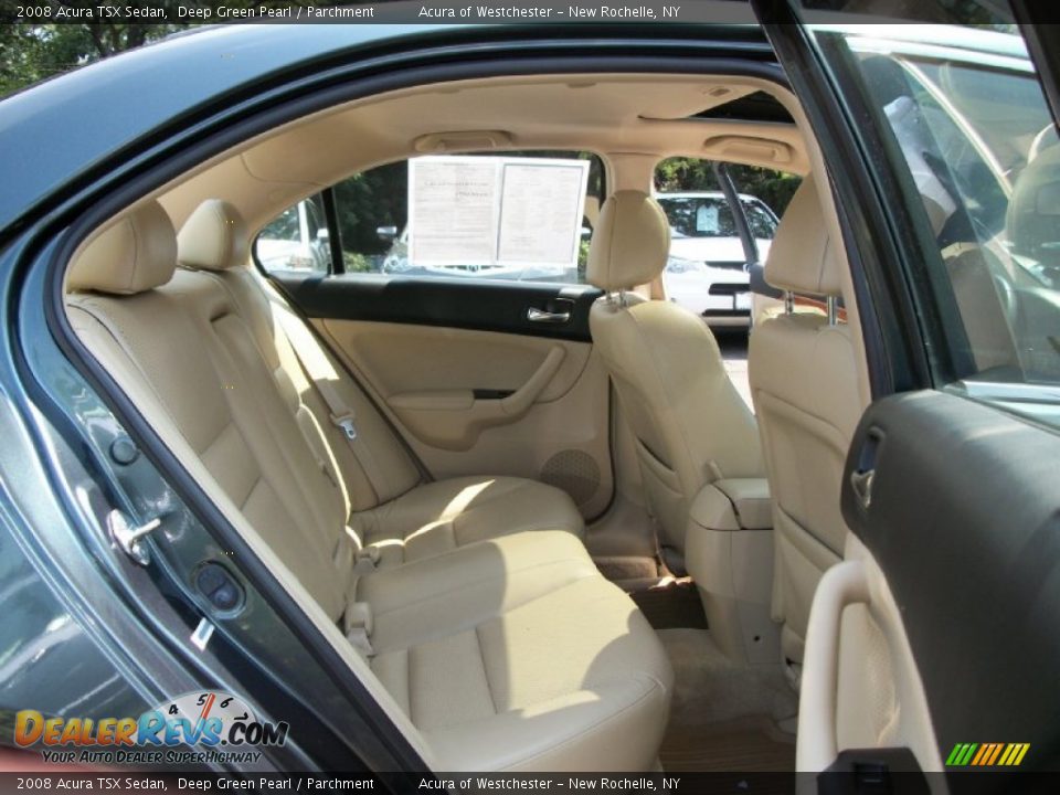Parchment Interior - 2008 Acura TSX Sedan Photo #15