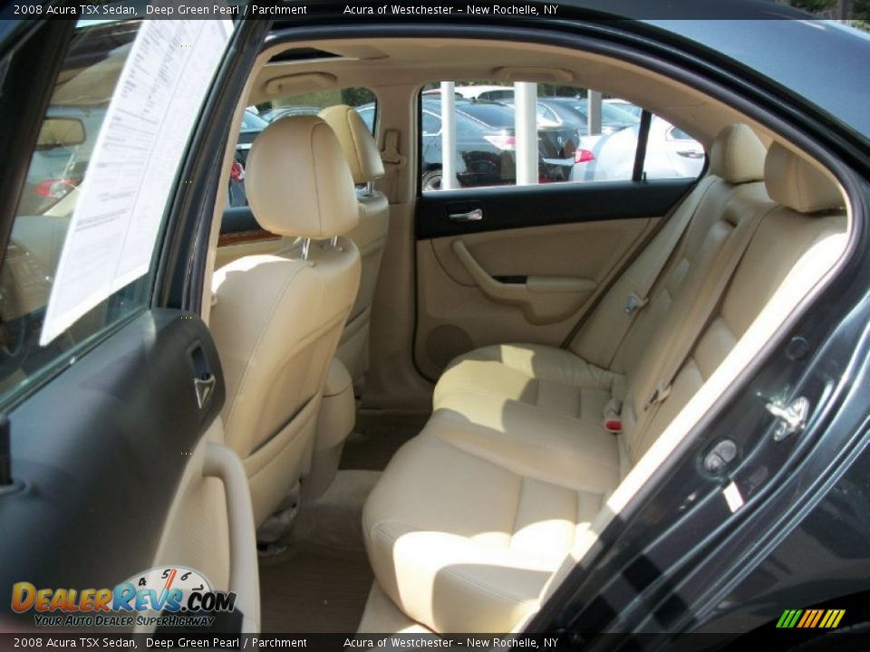 Parchment Interior 2008 Acura Tsx Sedan Photo 16